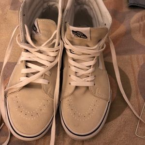 Beige Sk8 Hi’s